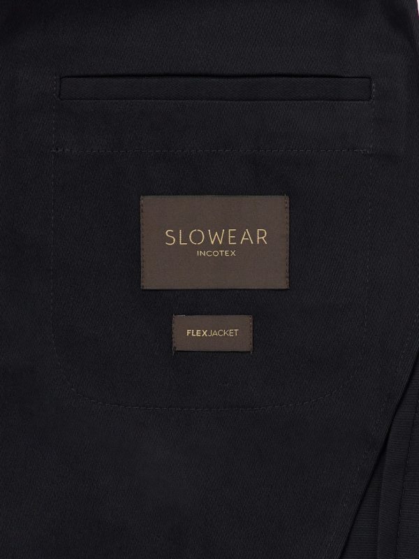Stretch-Cotton Gabardine Suit Jacket - E2 Stretch-Cotton Gabardine Suit Jacket - E2