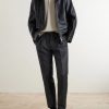 Tapered Pleated Virgin Wool Trousers - OU