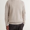 Ribbed Cashmere Sweater - FR