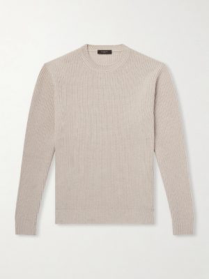 Ribbed Cashmere Sweater