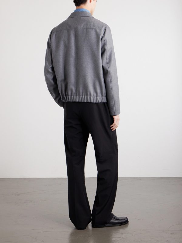 Montedoro Il Primo Wool-Canvas Bomber Jacket - BK Montedoro Il Primo Wool-Canvas Bomber Jacket - BK