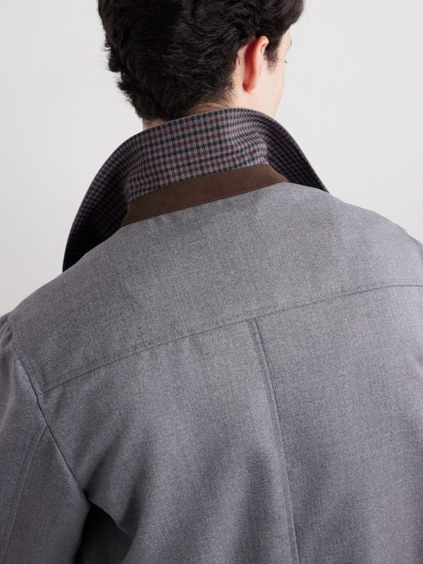 Montedoro Il Primo Wool-Canvas Bomber Jacket - CU Montedoro Il Primo Wool-Canvas Bomber Jacket - CU