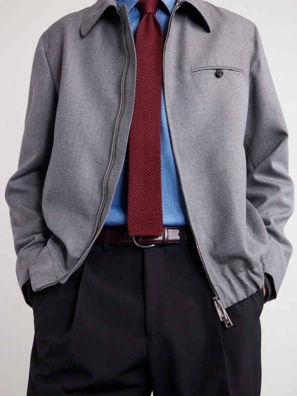 Montedoro Il Primo Wool-Canvas Bomber Jacket - E1 Montedoro Il Primo Wool-Canvas Bomber Jacket - E1
