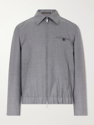 Montedoro Il Primo Wool-Canvas Bomber Jacket