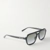 Aviator-Style Acetate Sunglasses - FR