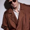 Aviator-Style Black-Tone Sunglasses - BK Aviator-Style Black-Tone Sunglasses - BK