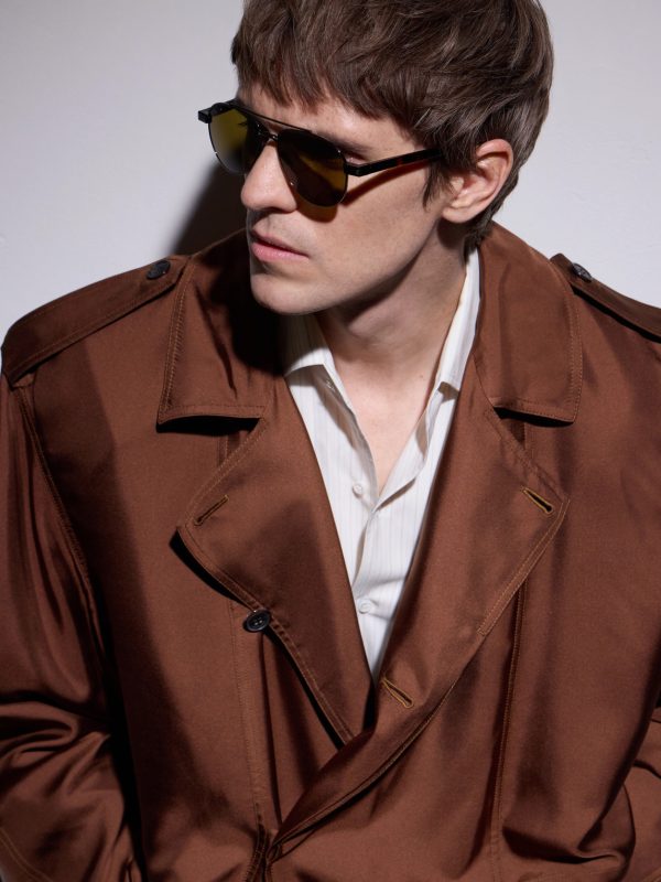 Aviator-Style Black-Tone Sunglasses - OU Aviator-Style Black-Tone Sunglasses - OU