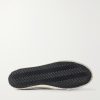 Super-Star Distressed Suede -Trimmed Leather Sneakers - E1 Super-Star Distressed Suede -Trimmed Leather Sneakers - E1