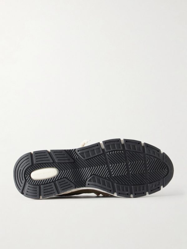 Running Dad Suede-Trimmed Mesh Sneakers - E1 Running Dad Suede-Trimmed Mesh Sneakers - E1