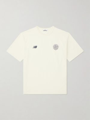 + New Balance Logo-Print Cotton-Jersey T-Shirt
