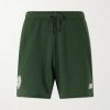 + New Balance Cotton-Jersey Drawstring Shorts + New Balance Cotton-Jersey Drawstring Shorts