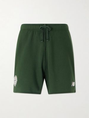 + New Balance Cotton-Jersey Drawstring Shorts