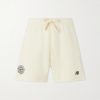 + New Balance Cotton-Jersey Drawstring Shorts + New Balance Cotton-Jersey Drawstring Shorts