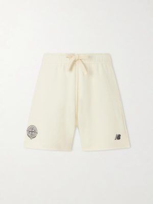 + New Balance Cotton-Jersey Drawstring Shorts