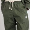 + New Balance Straight-Leg Logo-Print Cotton-Ripstop Trousers - CU