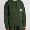 + New Balance Logo-Print Cotton-Jersey Polo Sweater - FR + New Balance Logo-Print Cotton-Jersey Polo Sweater - FR