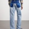 Waistless Straight-Leg Jeans - BK Waistless Straight-Leg Jeans - BK