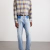 Waistless Straight-Leg Jeans - OU Waistless Straight-Leg Jeans - OU