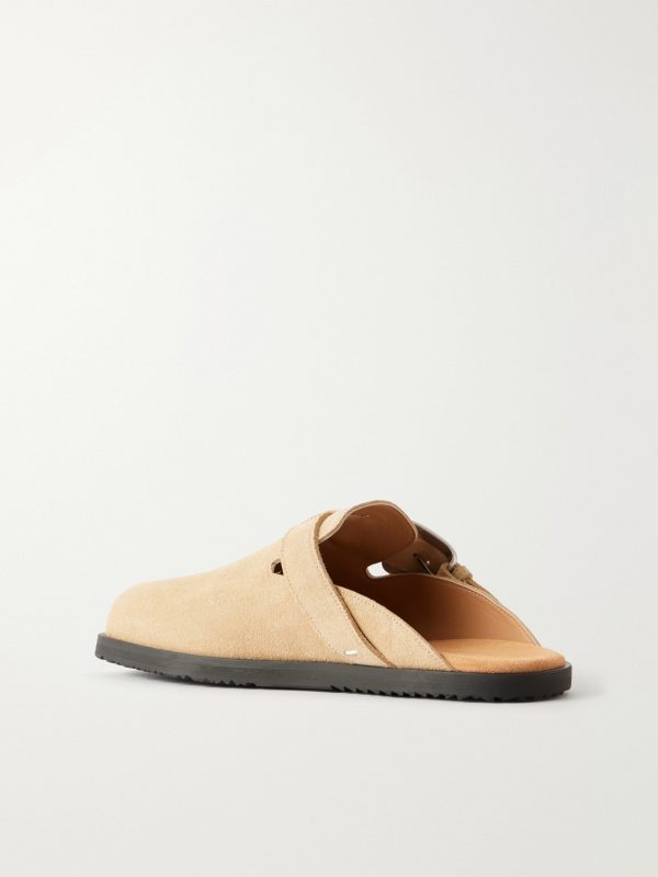Tabi Daily Split-Toe Suede Sandals - BK Tabi Daily Split-Toe Suede Sandals - BK