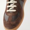 Replica Leather and Suede Sneakers - CU Replica Leather and Suede Sneakers - CU