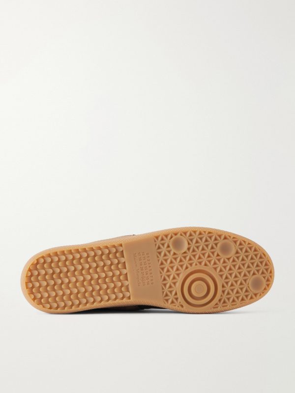 Replica Leather and Suede Sneakers - E1 Replica Leather and Suede Sneakers - E1