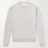 Double Layered Cotton-Fleece Sweatshirt Double Layered Cotton-Fleece Sweatshirt