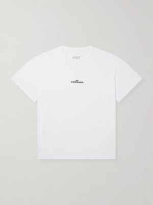Logo-Embroidered Cotton-Jersey T-Shirt