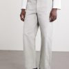 Wide-Leg Paint-Splattered Cotton-Canvas Trousers - FR