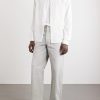 Wide-Leg Paint-Splattered Cotton-Canvas Trousers - OU