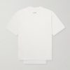 Layered Cotton-Jersey T-Shirt Layered Cotton-Jersey T-Shirt