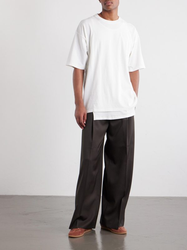 Layered Cotton-Jersey T-Shirt - OU Layered Cotton-Jersey T-Shirt - OU