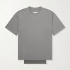 Layered Cotton-Jersey T-Shirt Layered Cotton-Jersey T-Shirt