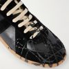 Replica Paint-Splattered Leather Sneakers - CU Replica Paint-Splattered Leather Sneakers - CU