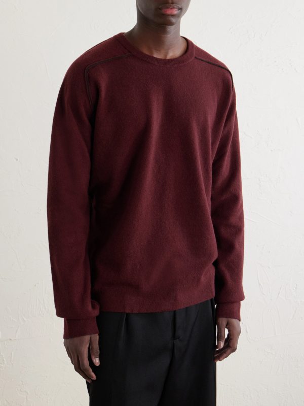 Knitted Wool Sweater - FR Knitted Wool Sweater - FR