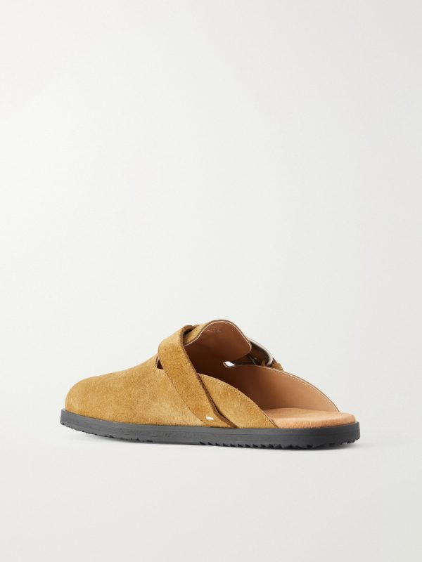 Tabi Daily Split-Toe Suede Sandals - BK Tabi Daily Split-Toe Suede Sandals - BK