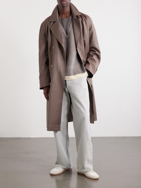 Fused Brushed Virgin Wool Sweater - OU