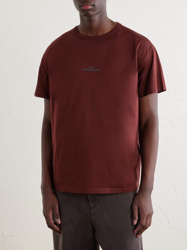 Logo-Embroidered Cotton-Jersey T-Shirt - FR Logo-Embroidered Cotton-Jersey T-Shirt - FR