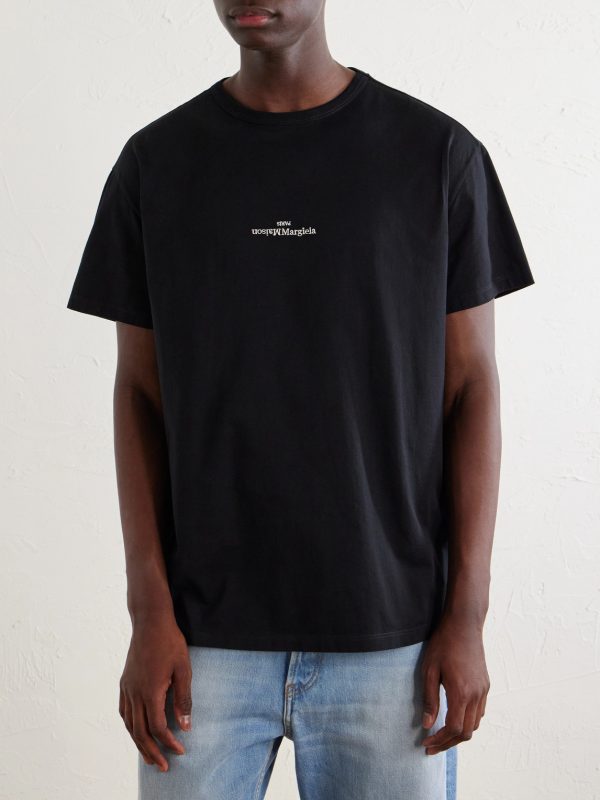 Logo-Embroidered Cotton-Jersey T-Shirt - FR Logo-Embroidered Cotton-Jersey T-Shirt - FR