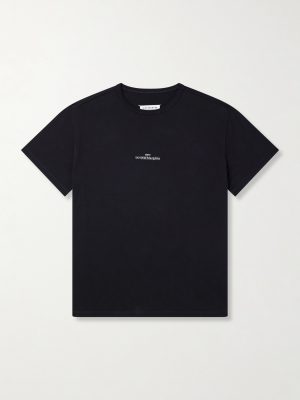 Logo-Embroidered Cotton-Jersey T-Shirt