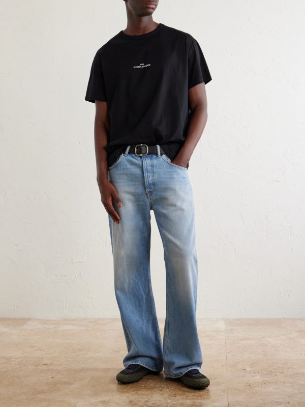Logo-Embroidered Cotton-Jersey T-Shirt - OU Logo-Embroidered Cotton-Jersey T-Shirt - OU