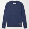 Wool-Blend Mended Sweater
