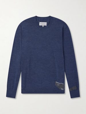 Wool-Blend Mended Sweater Wool-Blend Mended Sweater
