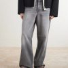 Replica Suede-Trimmed Leather Sneakers - OU Replica Suede-Trimmed Leather Sneakers - OU