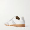 Replica Paint-Splattered Leather Sneakers - BK Replica Paint-Splattered Leather Sneakers - BK