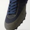 Sprinters Leather and Suede-Trimmed Cotton-Twill Sneakers - CU Sprinters Leather and Suede-Trimmed Cotton-Twill Sneakers - CU