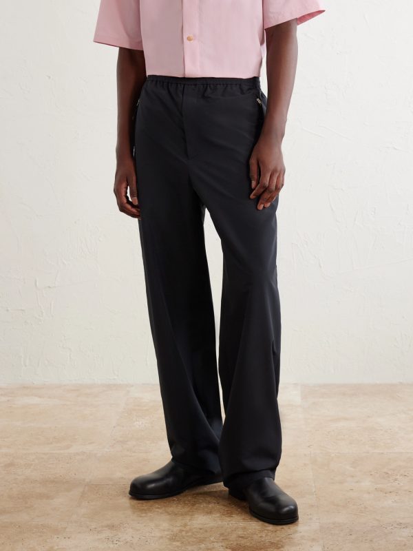 Straight-Leg Shell Trousers - FR