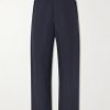 Straight-Leg Shell Trousers