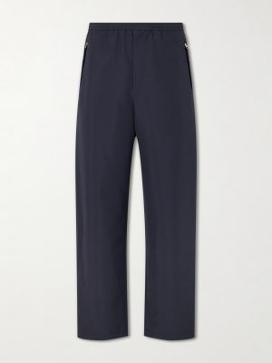 Straight-Leg Shell Trousers