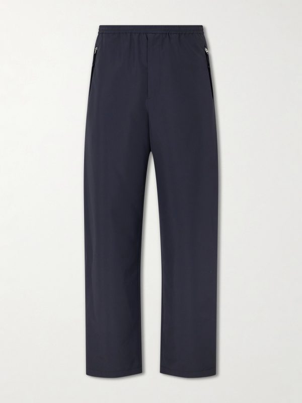 Straight-Leg Shell Trousers