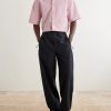 Straight-Leg Shell Trousers - OU